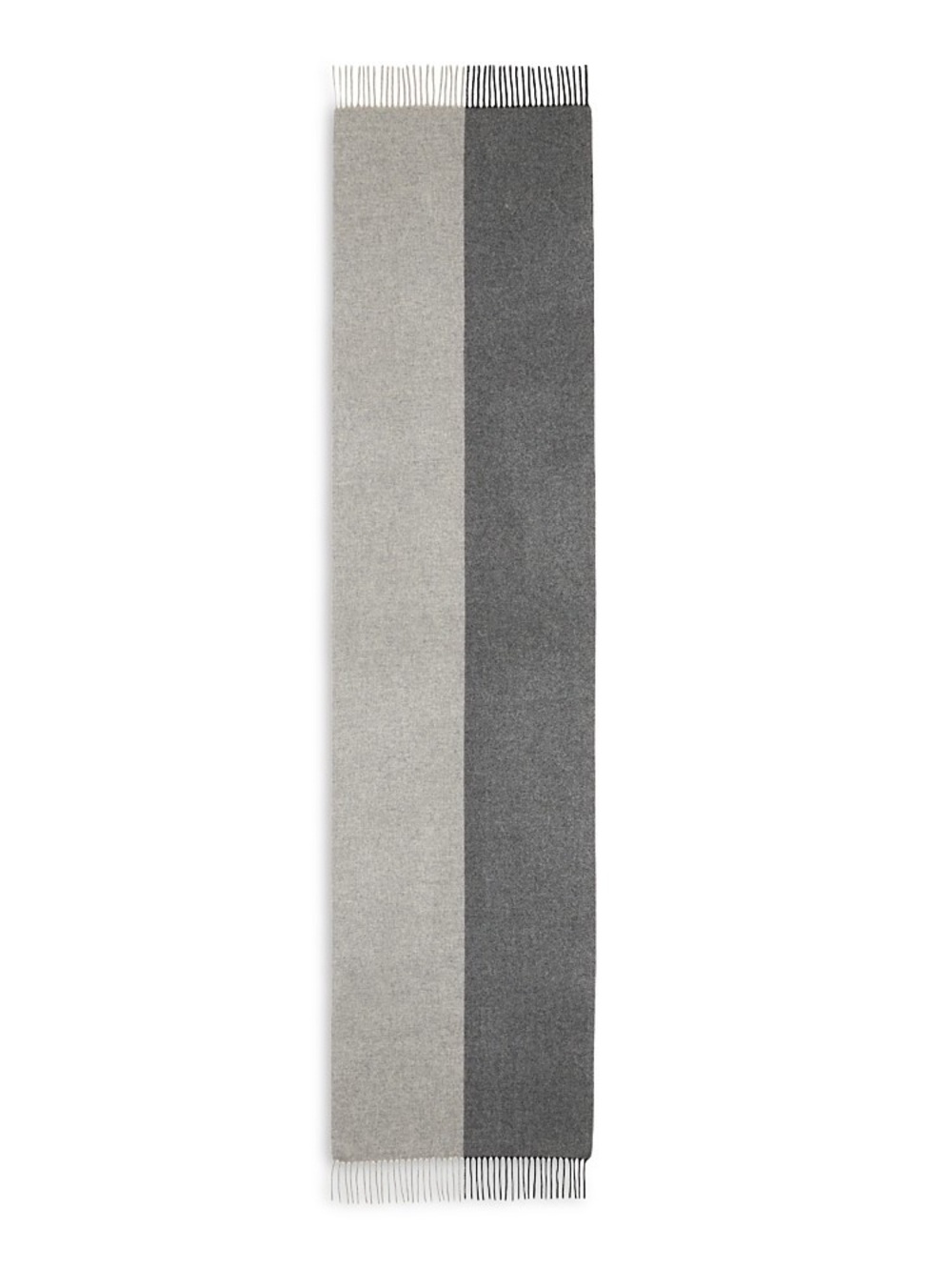 C by Bloomingdale's Cashmere Block Stripe Oversized Scarf - Exclusive
